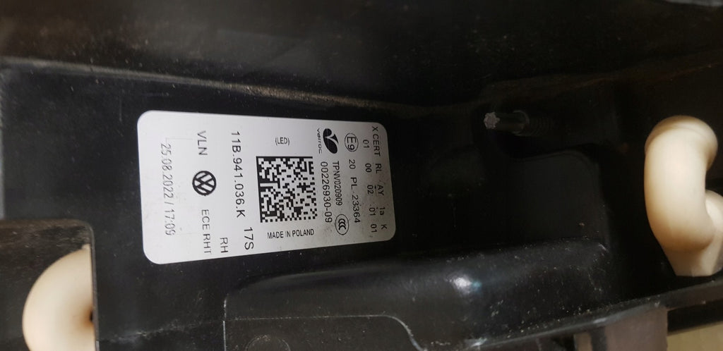 Frontscheinwerfer VW Id.4 11B941035K Full LED Rechts Scheinwerfer Headlight SCH4196742035qp