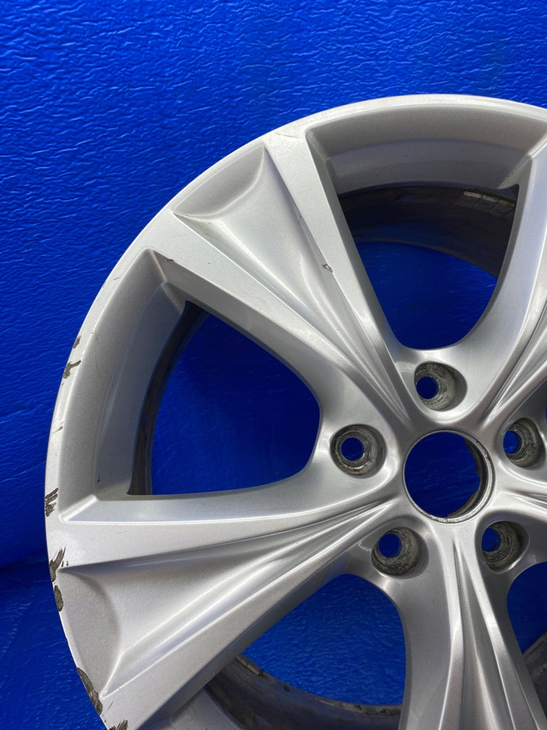 1x Alufelge 17 Zoll 7.5" 5x112 46ET Glanz Silber 5FA601025C Seat Leon Rim Wheel FEL5993632812yr