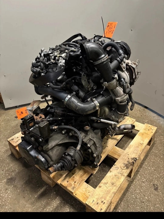 Motor Audi I 04L100034M 04L100090HX 1.6 TDI 115PS 85kW 80TKm Diesel Komplett MOT1220339722xu