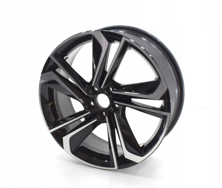 1x Alufelge 18 Zoll 7.0" 5x100 51ET Glanz Schwarz 6VA601025AD Skoda Fabia Iv FEL4525771996lh