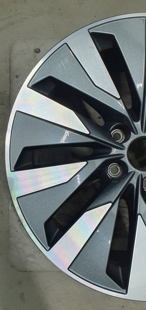 1x Alufelge 18 Zoll 8.0" 5x112 39ET Glanz Grau 4K0601025B Audi A6 Allroad A4 Mg FEL3531147581ze