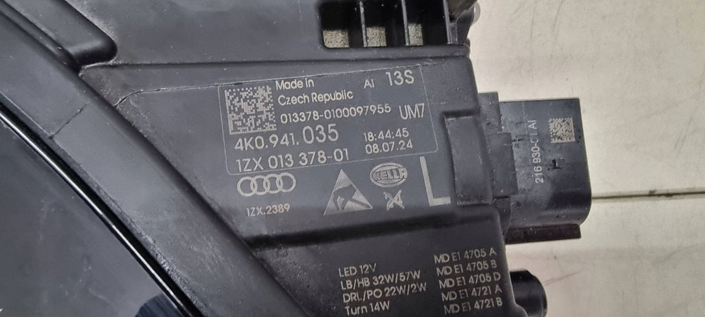 Frontscheinwerfer Audi A6 C8 4K0941035 LED Links Scheinwerfer Headlight SCH5402950845yg