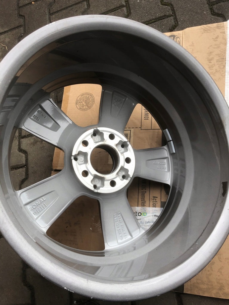 1x Alufelge 17 Zoll 7.0" 5x112 48ET Glanz Grau A2054010800 Mercedes-Benz Mg