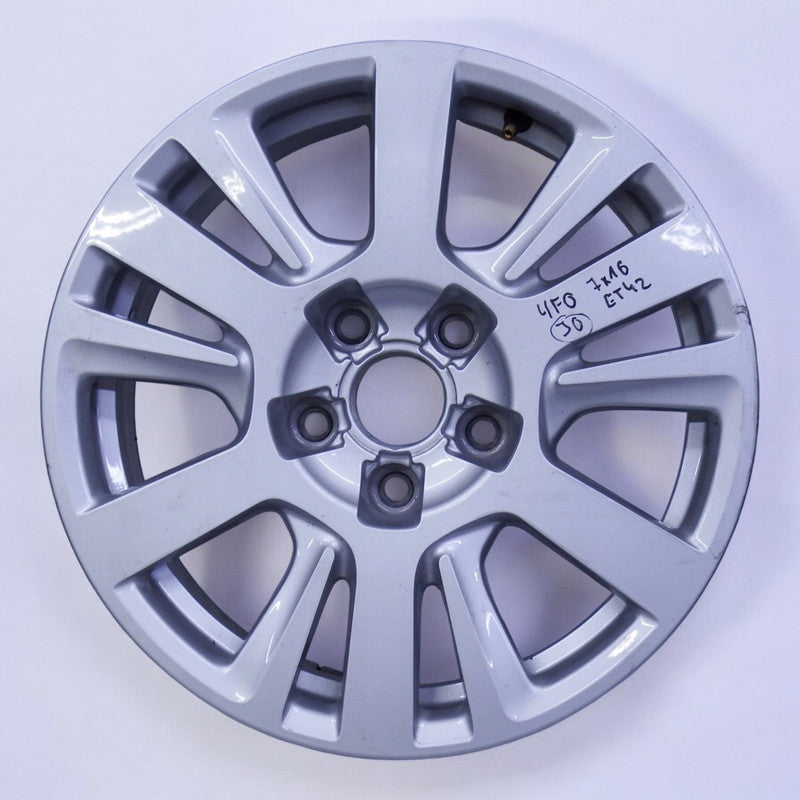 1x Alufelge 16 Zoll 7.0" 5x112 42ET Glanz Silber 4F0601025CF Audi A6 C6