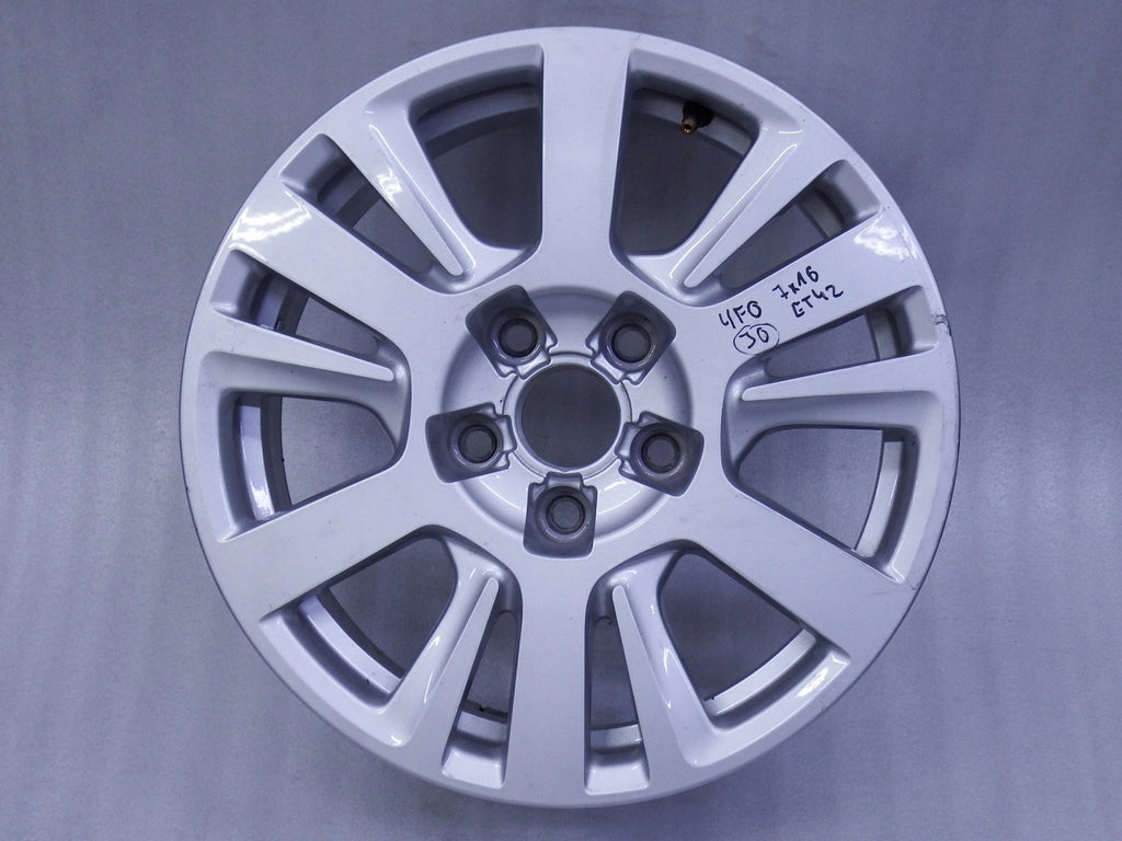 1x Alufelge 16 Zoll 7.0" 5x112 42ET Glanz Silber 4F0601025CF Audi A6 C6