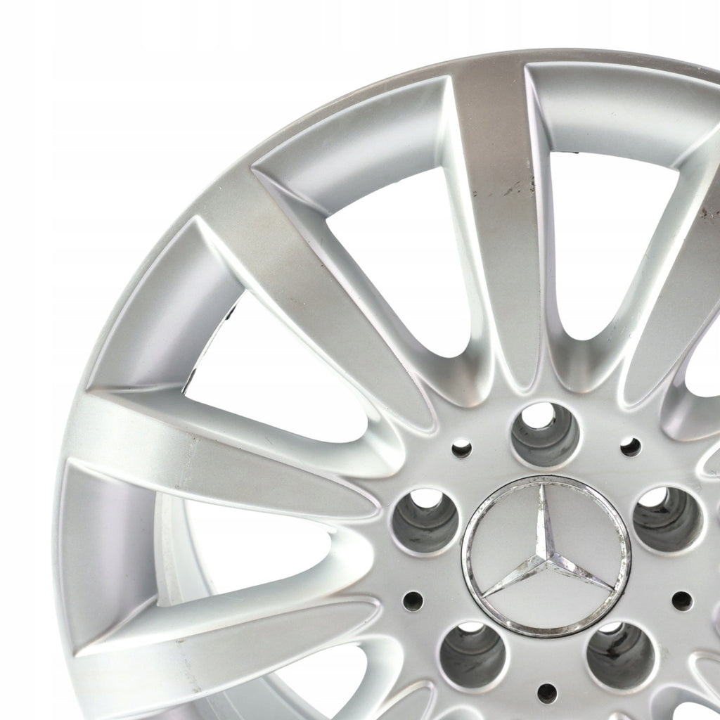 1x Alufelge 16 Zoll 7.5" 5x112 42ET Glanz Silber A2114015702 Mercedes-Benz W211 FEL4484355216rs