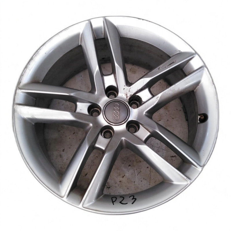 1x Alufelge 18 Zoll 8.5" 5x112 29ET Matt Silber 8T0601025BF Audi A5 Rim Wheel