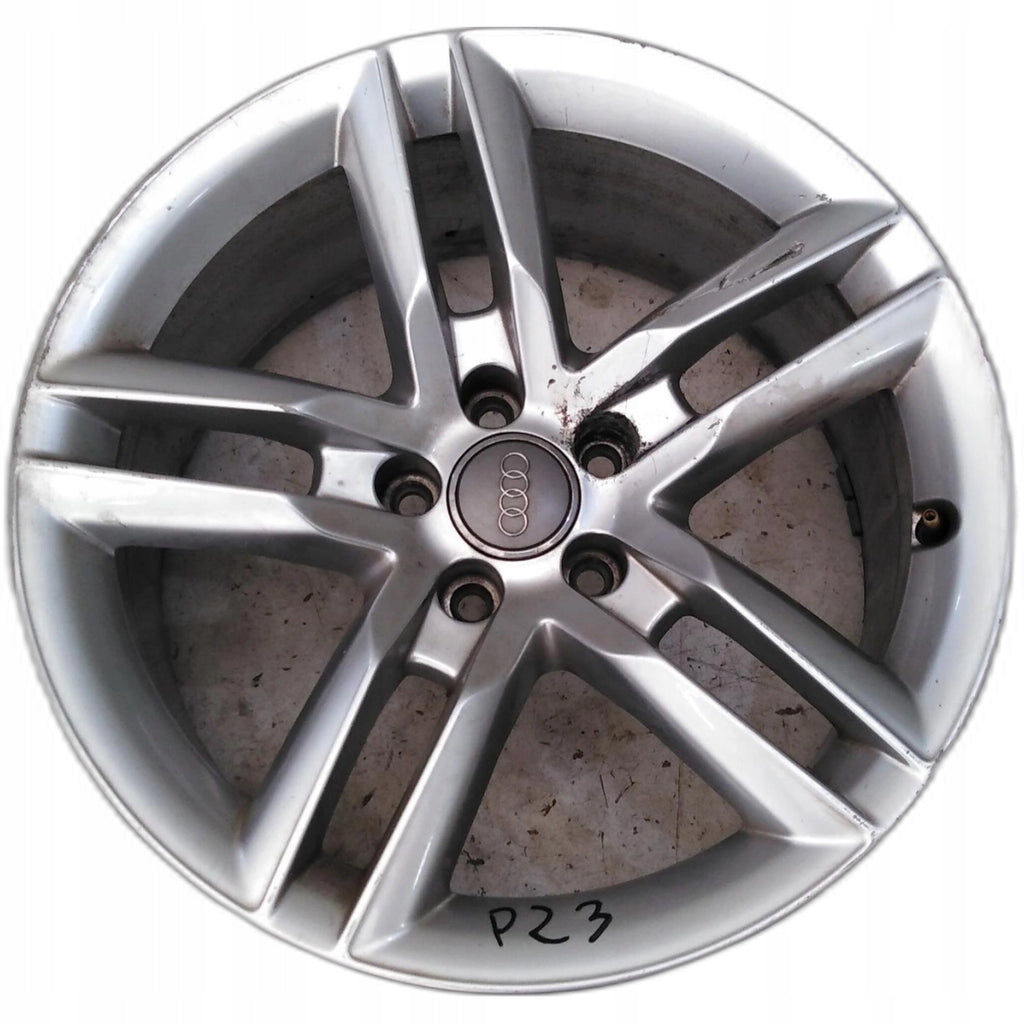 1x Alufelge 18 Zoll 8.5" 5x112 29ET Matt Silber 8T0601025BF Audi A5 Rim Wheel