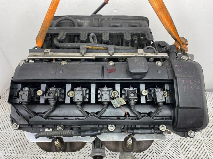 Motor BMW X5 E53 M54B30 306S3 M54 3.0 231PS 98TKm 2003 Benzin Engine Komplett MOT9969829694zu