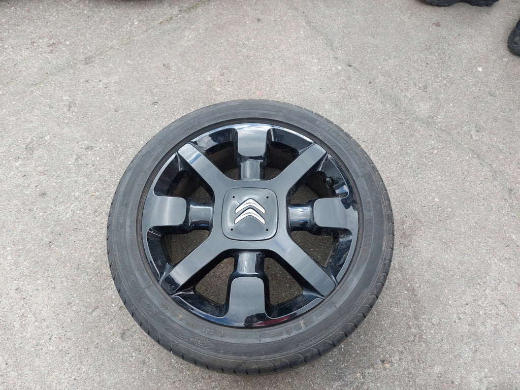 1x Alufelge 17 Zoll 6.5" 4x108 16ET 9800494077 Citroën C4 Cactus Rim Wheel FEL2412093435wh