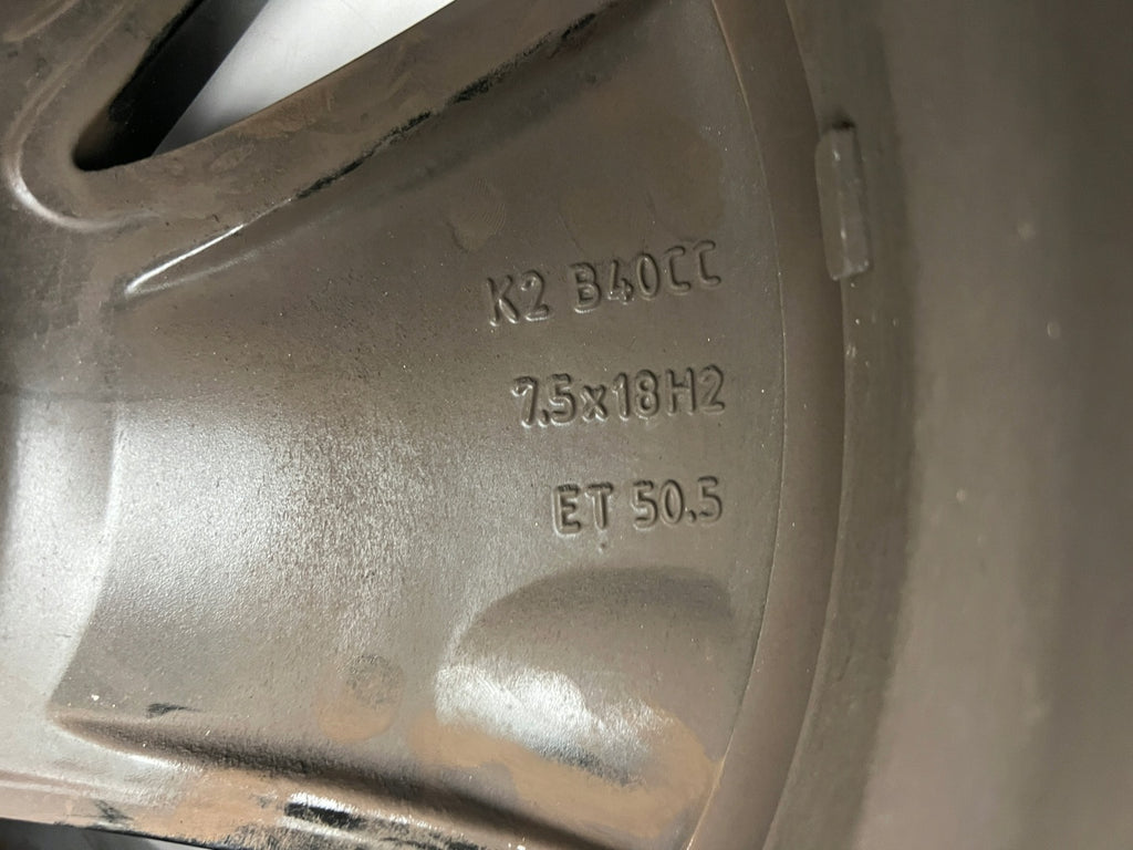 1x Alufelge 18 Zoll 7.5" 5x108 31680403 Volvo Xc40 Rim Wheel