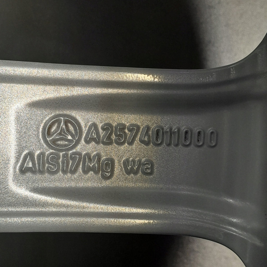 4x Alufelge 19 Zoll 8.0" 5x112 33ET Glanz Schwarz A2574011000 Mercedes-Benz Cls FEL9375209094sp