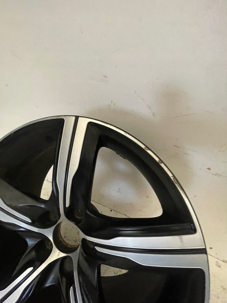 1x Alufelge 18 Zoll 8.0" 5x108 42ET Matt Schwarz 31445302 Volvo S60 V60 S90 V90