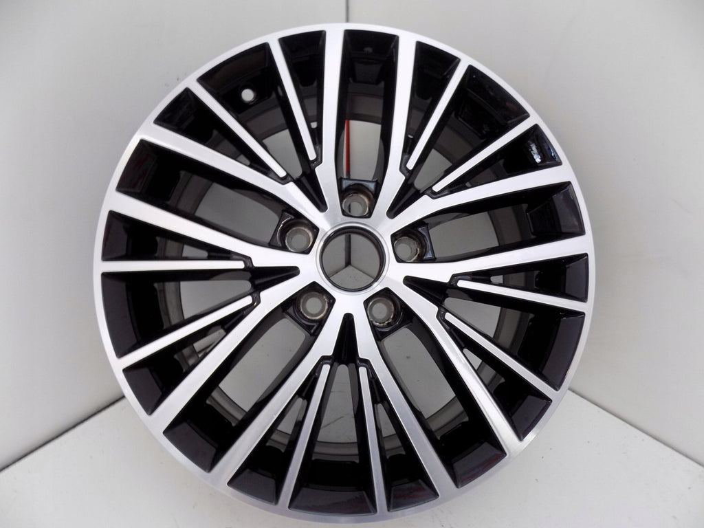 1x Alufelge 17 Zoll 6.5" 5x112 52ET Glanz Schwarz 5TA601025E VW Tiguan Touran FEL6029975800jp