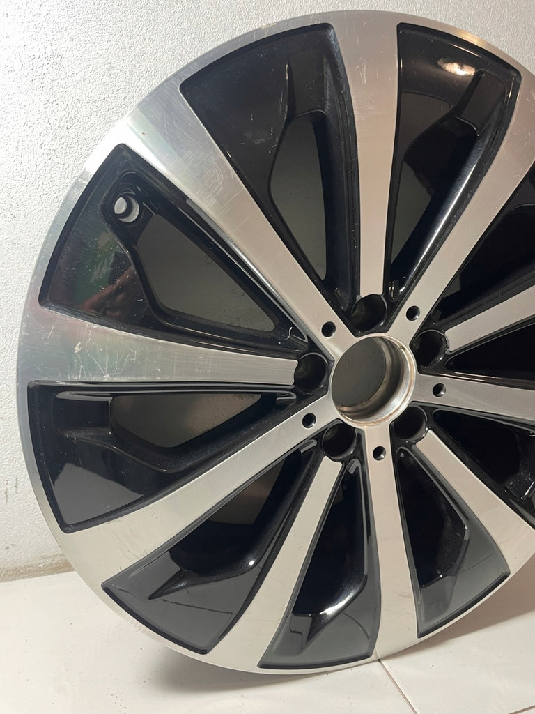1x Alufelge 19 Zoll 7.5" 5x112 53ET Glanz Schwarz A2474013100 Mercedes-Benz W247 FEL5521229594na