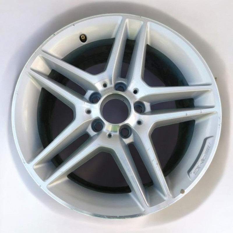 1x Alufelge 17 Zoll 8.5" 5x112 58ET Glanz Schwarz A2044019702 Mercedes-Benz W205