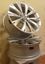 Load image into Gallery viewer, 4x Alufelge 17 Zoll 7.0" 5x112 40ET Glanz Silber 5NA601025 VW Tiguan Rim Wheel FEL3212489459zl