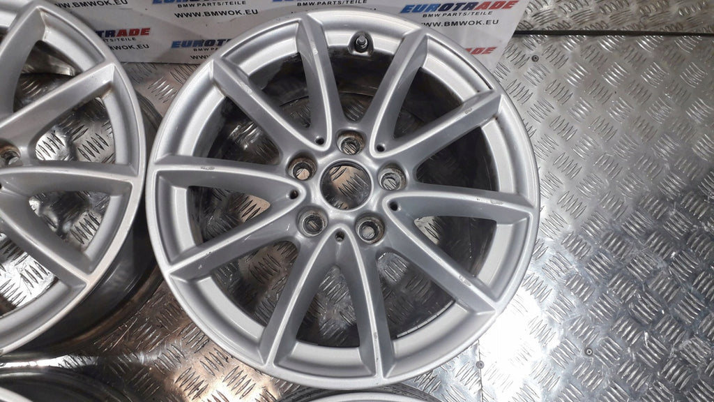 4x Alufelge 16 Zoll 7.0" 5x112 52ET 6855080 BMW F45 F46 Rim Wheel FEL3034950942qk