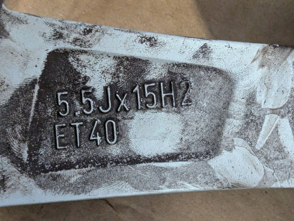 1x Alufelge 15 Zoll 5.5" 5x100 40ET 6VA601025J Skoda Fabia Iv Rim Wheel FEL1340848729vl