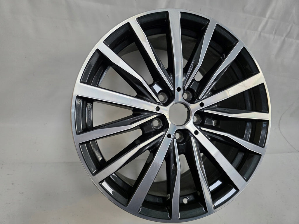 1x Alufelge 18 Zoll 8.0" 5x112 57ET Glanz Graphit 6856089 BMW 1 F40 Mg Rim Wheel FEL8205156044jm