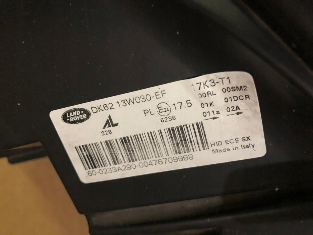 Frontscheinwerfer Land Rover Range Sport L494 13W030-EFDK62 Xenon Links SCH4442090723xj
