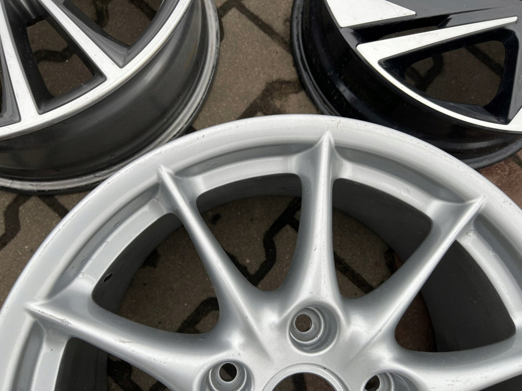1x Alufelge 17 Zoll 9.0" 5x130 99636212802 Porsche 996 Rim Wheel FEL8155944708uc