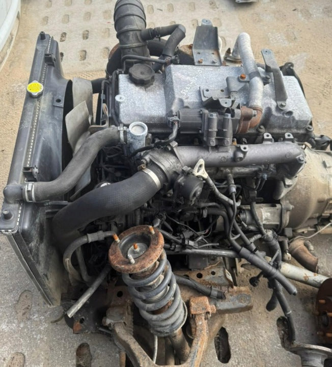 Motor Mitsubishi Pajero I 4M41 2.5 DID Diesel Engine Komplett MOT8746818117gi