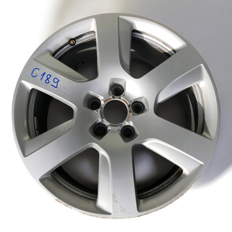 1x Alufelge 17 Zoll 8.0" 5x112 39ET Glanz Silber 4G0601025A Audi A6 C7 Rim Wheel