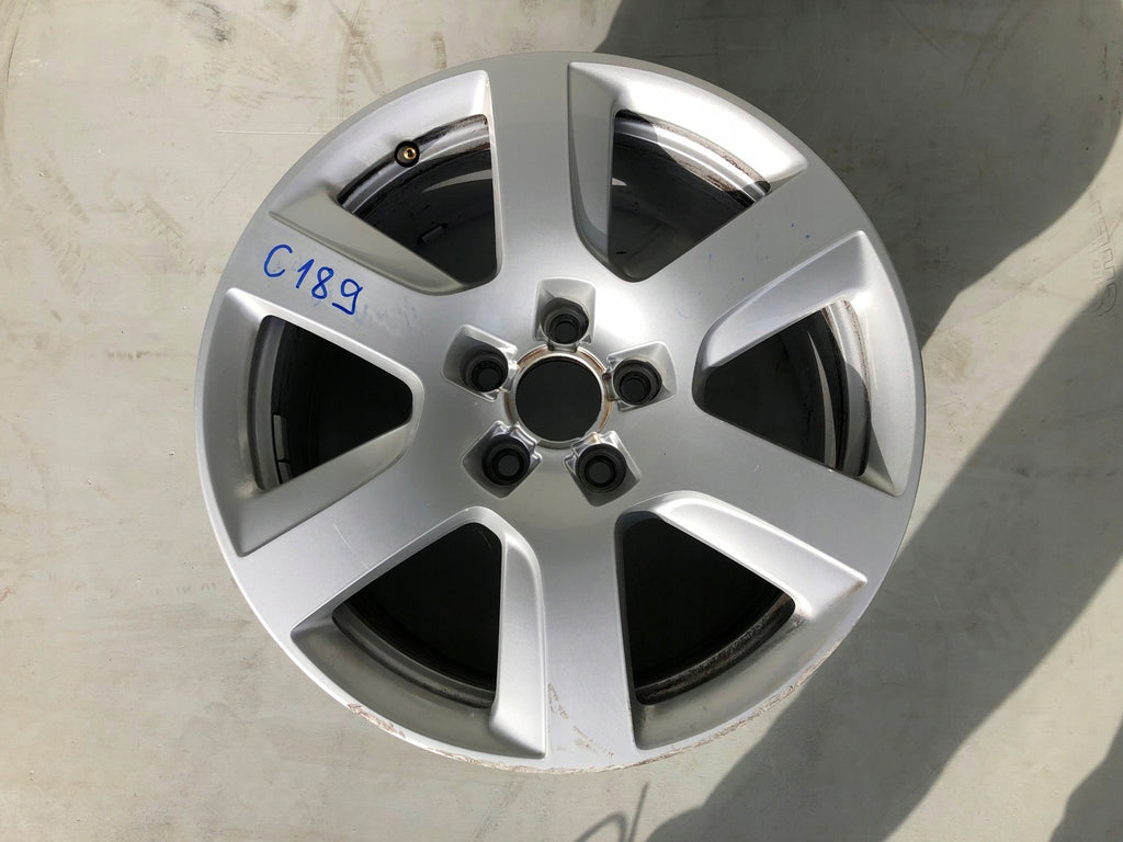 1x Alufelge 17 Zoll 8.0" 5x112 39ET Glanz Silber 4G0601025A Audi A6 C7 Rim Wheel