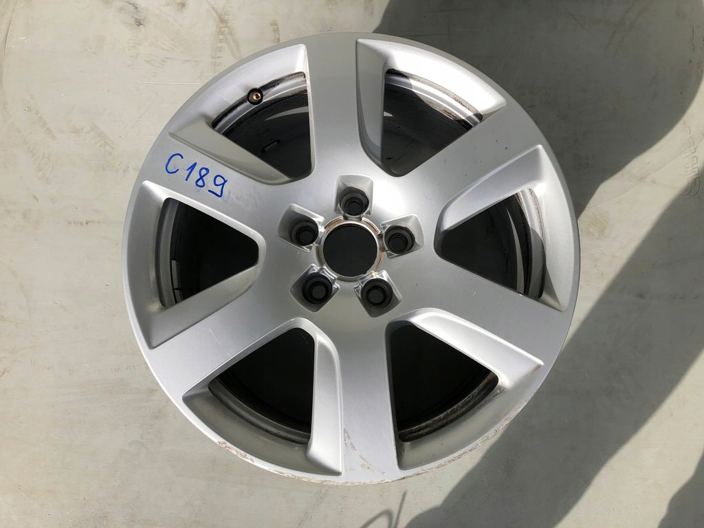 1x Alufelge 17 Zoll 8.0" 5x112 39ET Glanz Silber 4G0601025A Audi A6 C7 Rim Wheel FEL4137120728lp