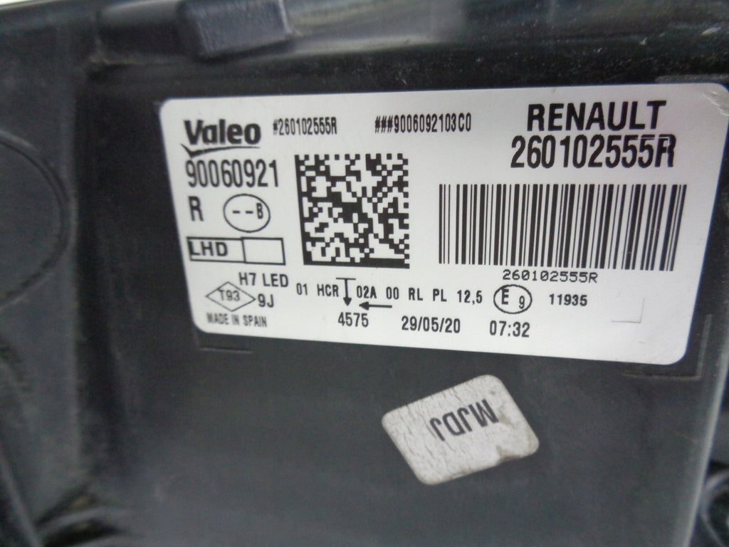 Frontscheinwerfer Renault Megane IV 260102555R LED Rechts Scheinwerfer Headlight SCH1466924556ps