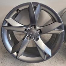 Load image into Gallery viewer, 4x Alufelge 19 Zoll 8.5" 5x112 32ET Glanz 8T0601025CK Audi A5 A4 Rim Wheel FEL9522593050dx