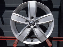 Load image into Gallery viewer, 4x Alufelge 15 Zoll 5.5" 5x100 40ET Glanz Silber 2G0071495 Skoda Fabia IV Polo FEL3295865317jm
