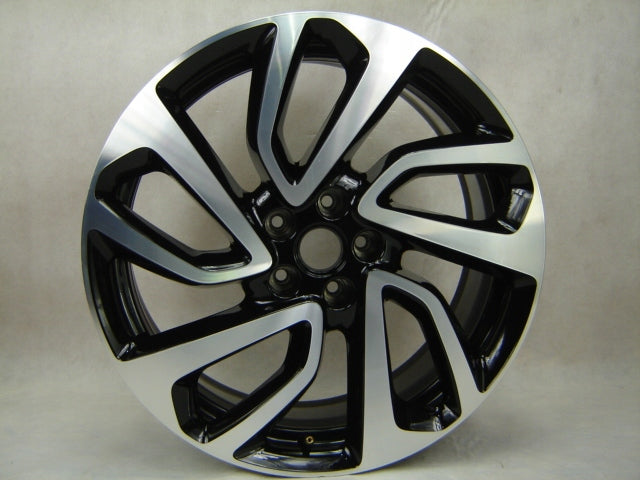 1x Alufelge 19 Zoll 7.5" 5x108 42ET Glanz Schwarz YP00064680 Opel Grandland X