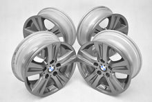 Laden Sie das Bild in den Galerie-Viewer, 4x Alufelge 16 Zoll 7.0" 5x120 44ET Matt Silber 6779696 BMW 1 E88 E81 E82 E87 FEL2914633061rw