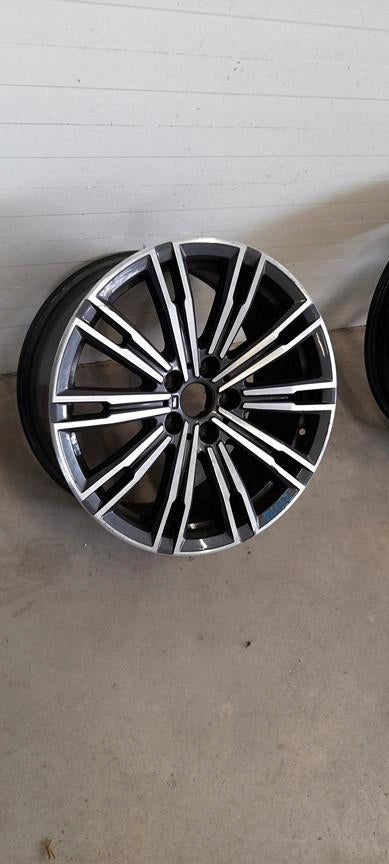 1x Alufelge 18 Zoll 8.5" 5x112 40ET Glanz Graphit BMW 3 G21 G20 G23 Rim Wheel FEL1824708450gl