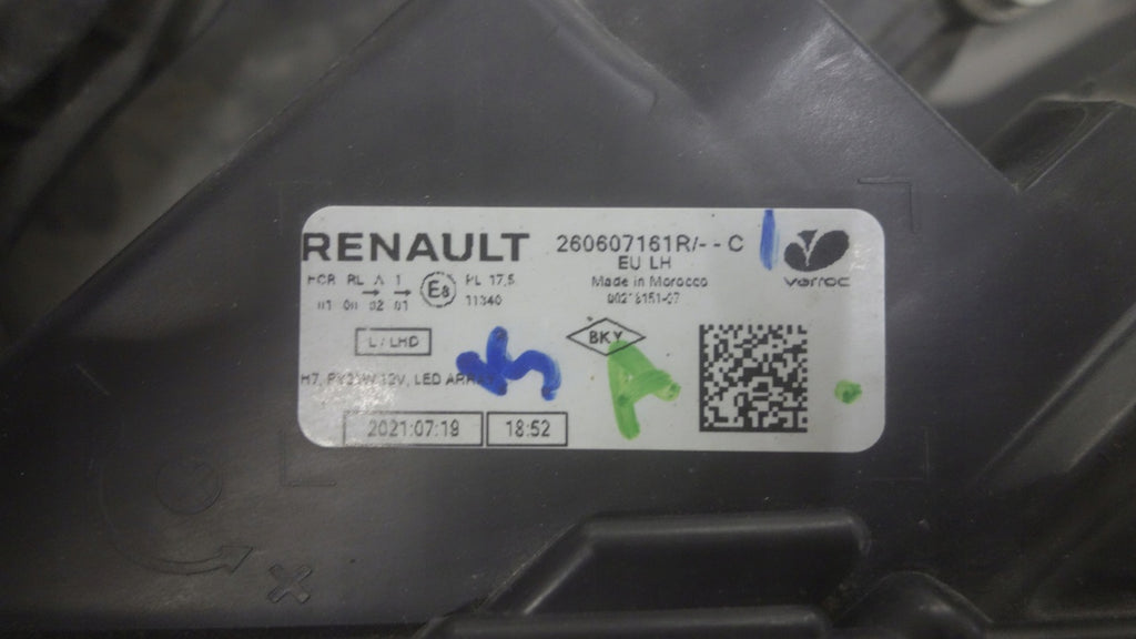 Frontscheinwerfer Dacia Sandero III 260607161R LED Links Scheinwerfer Headlight