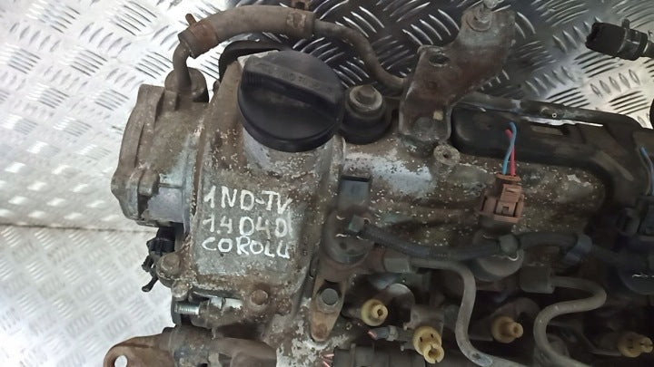 Motor Toyota Corolla 1ND-TV 1.4 75PS 2002 Diesel Engine Unkomplett MOT4433725953mb