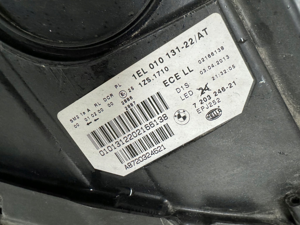 Frontscheinwerfer BMW F11 F10 7203246-21 Bi-Xenon Rechts Scheinwerfer Headlight SCH4406413500hv
