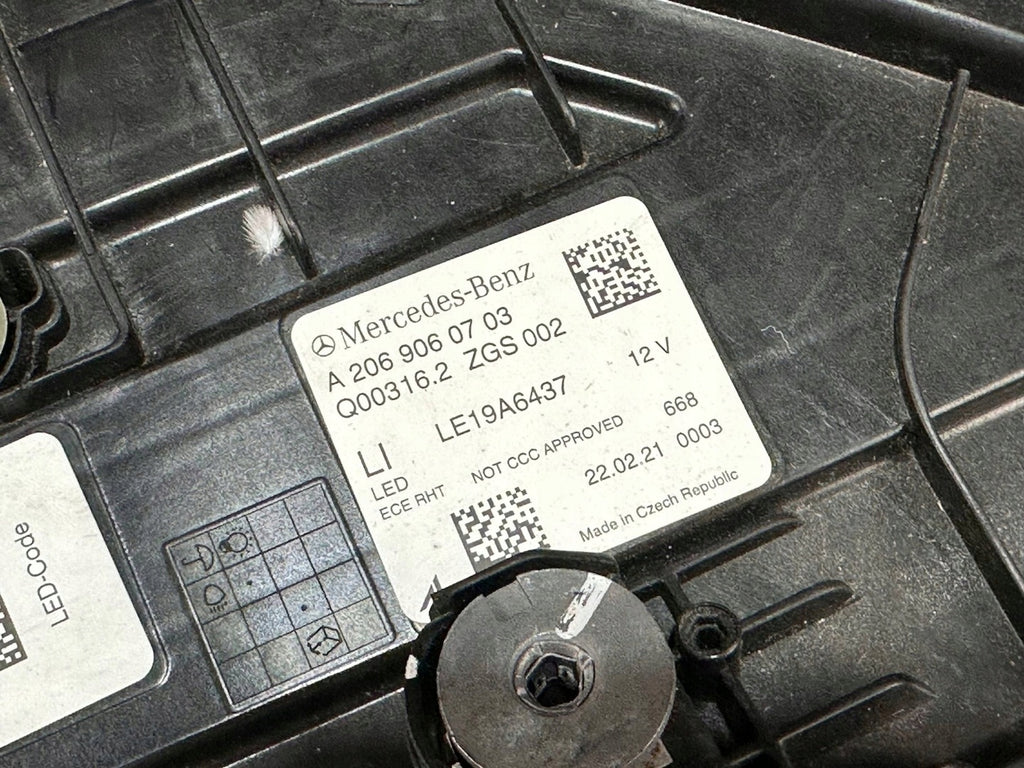 Frontscheinwerfer Mercedes-Benz W206 A2069060703 LED Links Headlight SCH8942305069wo