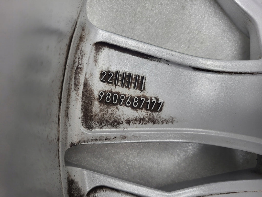 1x Alufelge 17 Zoll 7.0" 5x108 42ET Glanz Silber 9809687177 Peugeot Rim Wheel FEL5817285906tb