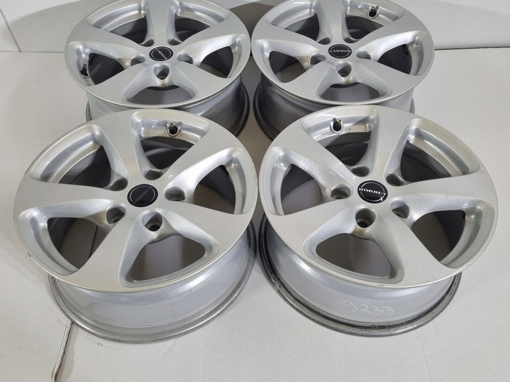 4x Alufelge 16 Zoll 7.0" 5x120 20ET Glanz Silber 6762000 BMW Rim Wheel FEL5479323357by