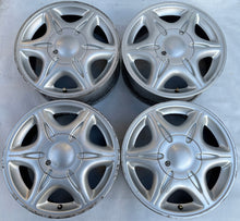 Laden Sie das Bild in den Galerie-Viewer, 4x Alufelge 15 Zoll 6.5" 4x100 50ET Renault Rim Wheel FEL5953725272mh