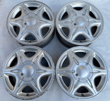 Laden Sie das Bild in den Galerie-Viewer, 4x Alufelge 15 Zoll 6.5" 4x100 50ET Renault Rim Wheel FEL5953725272mh