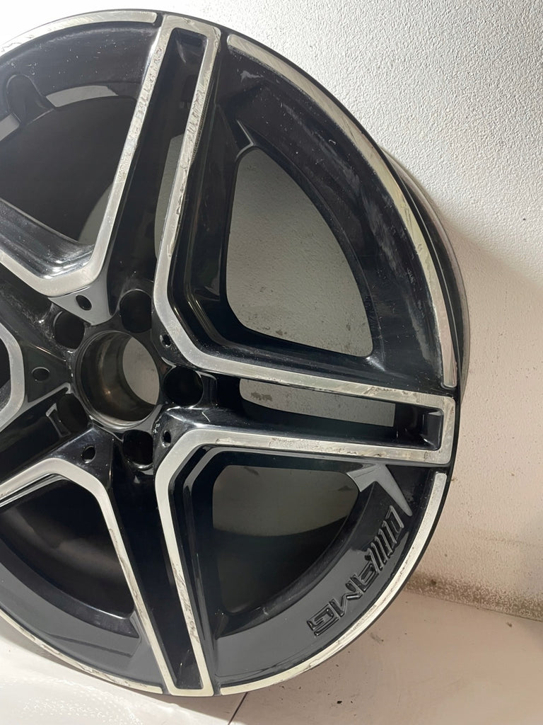1x Alufelge 18 Zoll 8.0" 5x112 40ET Glanz Schwarz A1774014000 Mercedes-Benz W177 FEL1858480500ir
