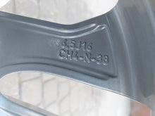 Load image into Gallery viewer, 1x Alufelge 16 Zoll 6.5" 4x108 38ET Glanz Grau 9825165280 Peugeot 208 Rim Wheel FEL8935007443px