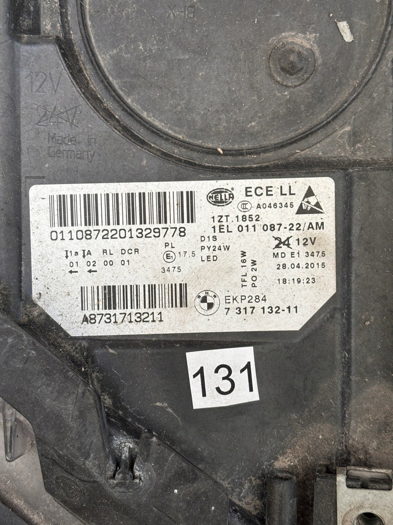 Frontscheinwerfer BMW F11 F10 7317132-11 Xenon Rechts Scheinwerfer Headlight SCH2207800786ro