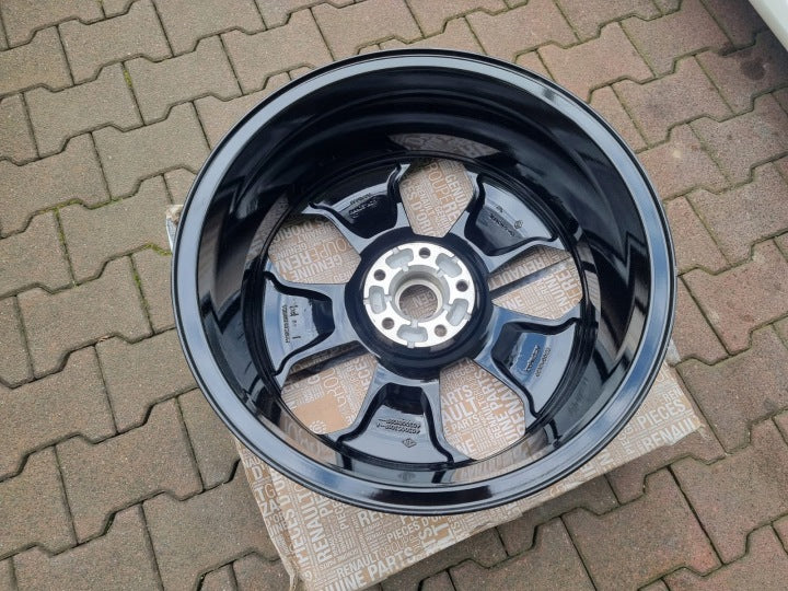 1x Alufelge 19 Zoll 7.0" 5x114.3 40ET Glanz Schwarz 403007598 Renault Kadjar FEL5852125575we