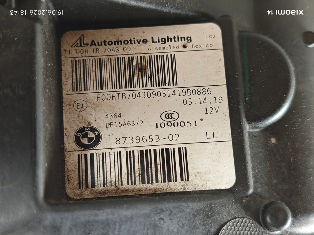 Frontscheinwerfer BMW X3 G01 8739653-02 Links Scheinwerfer Headlight SCH9866993845fz