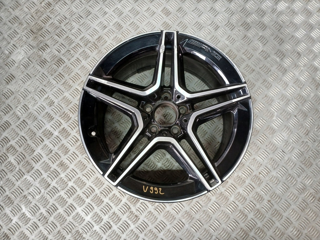 1x Alufelge 18 Zoll 8.5" 5x112 49ET A2054019600 Mercedes-Benz W205 Rim Wheel FEL2388479905xa
